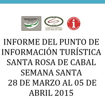 Informe PIT Semana Santa – 2015.